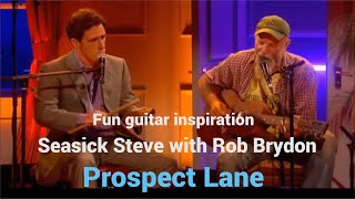 Fun guitar inspiration  Seasick Steve with Rob Brydon [upl. by Cortney]