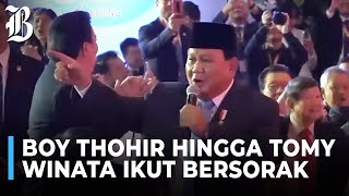 Prabowo Bernyanyi di Pertemuan Pebisnis Indonesia  China Reaksi Boy Thohir Paling Seru [upl. by Valene76]