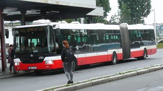 Jízda vyrachtaným autobusem Sor NB 18 EvČ 6723 na lince X125 [upl. by Jarvis]