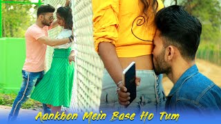 Aankhon Mein Base Ho Tum  Cute Love Story  Hindi Song  BSK Life [upl. by Pejsach492]