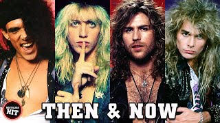 80s ROCK GODS ⭐ THEN AND NOW ⭐ PART 2 1980s  2021 [upl. by Dajma]