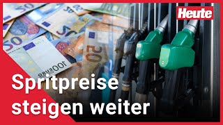 Spritpreise steigen weiter an [upl. by Elleahcim]