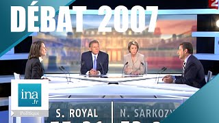 Débat présidentiel 2007  Ségolène Royal  Nicolas Sarkozy  Archive INA [upl. by Sulecram]