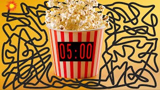 5 Minute Timer Bomb POPCORN 🍿 [upl. by Kwarteng]