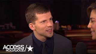 Jesse Eisenberg On Receiving 2016 CinemaCon Male Star Of The Year Award  Access Hollywood [upl. by Ahsinrac]