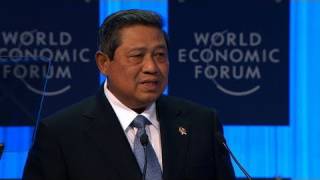 Davos Annual Meeting 2011  Susilo Bambang Yudhoyono [upl. by Eibob]