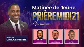 Jeûne de Prière  42524  PRIÈREMIDI21  Pasteur Carlos  6012 NW 9th Ct Margate FL [upl. by Cross]