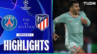 HIGHLIGHTS  PSG vs Atlético Madrid  UEFA Champions League 2425  TUDN [upl. by Hgeilhsa]