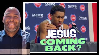 Reaction to Jaden Iveys Postgame Interview  Is Jesus Coming Back [upl. by Funk]