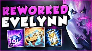 HOW STUPID IS THIS NEW REWORKED EVELYNN FULL AP REWORKED EVELYNN TOP GAMEPLAY  League of Legends [upl. by Ebenezer123]