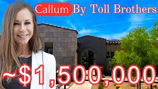 Exclusive Tour Luxurious New Construction by Toll Brothers in Sereno Canyon Scottsdale AZ 🏡 [upl. by George907]