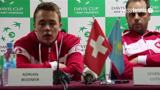 Davis Cup KAZSUI 20 after the 1st day [upl. by Eisak]