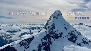 Tititea Mt Aspiring Southwest Ridge [upl. by Anippesuig547]