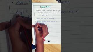 What is Interjection  Definition of Interjection with Examples  Parts of Speech english shorts [upl. by Erek]