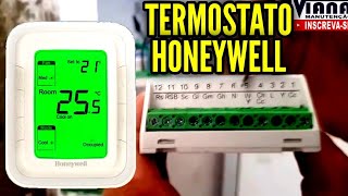 Termostato Honeywell digital  Como ligar [upl. by Chane]