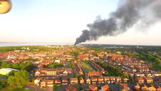 Bromborough Fire Wirral [upl. by Enidanreb]