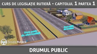 Curs de legislație rutieră  Capitolul 1 Partea 1 [upl. by Esialb]