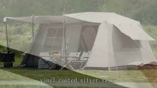 Ultralight tent Company Chinese Good Cheapest Cheap [upl. by Munsey]