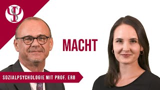 Macht  Sozialpsychologie mit Prof Erb [upl. by Orlantha]