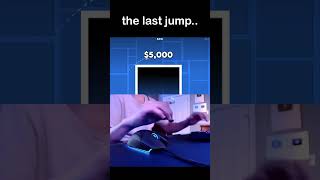 Geometry Dash 1 vs 10000 Block Jumps shorts [upl. by Annalise]