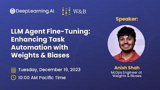 LLM Agent FineTuning Enhancing Task Automation with Weights amp Biases [upl. by Egap]
