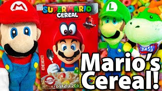 Crazy Mario Bros Mario’s Cereal [upl. by Ahsieuqal]