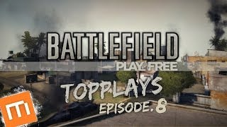 Battlefield Play4Free Top Plays  Episode 8 Denglish [upl. by Adnelg]