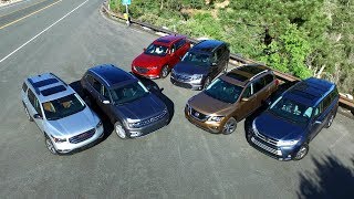 2017 Midsize SUV Comparison  Kelley Blue Book [upl. by Jowett]