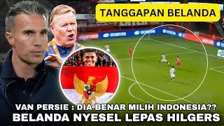 “Pamer Bendera Indonesia Hilgers Buat Karir Van Persie Terancam” Penyesalan Belanda Soal Hilgers [upl. by Laveen]