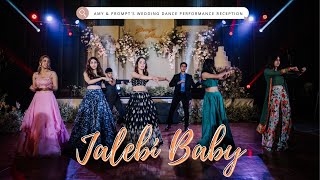 Jalebi Baby  Amy amp Prompts Wedding Dance Performance  Reception [upl. by Ardnuas31]