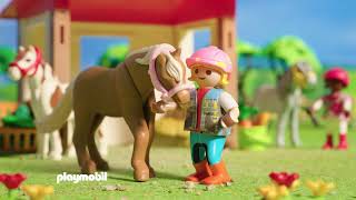 PLAYMOBIL  Pony Farm  TV [upl. by Audri597]