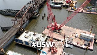 USW Steelworkers American Dream  Rebuilding NJs PointNoPoint Bridge [upl. by Dikmen]