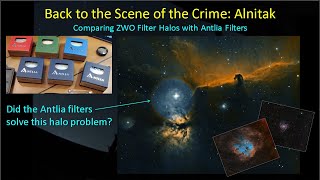 Antlia Filters VS Alnitak and a Hidden Galaxy [upl. by Ambrosia]