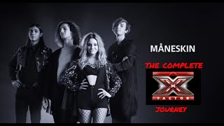 SUB ENG Måneskin X Factor adventure the whole journey [upl. by Onaireves648]