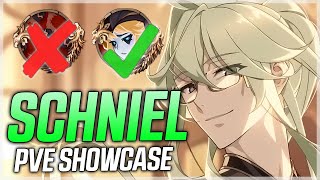 SCHNIEL PVE SHOWCASE HIS PASSIVE IS BUGGED  Epic Seven [upl. by Dorris]