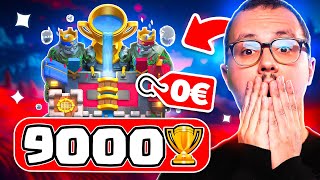 Je FINIS clash royale sur le compte F2P [upl. by Aliuqehs]