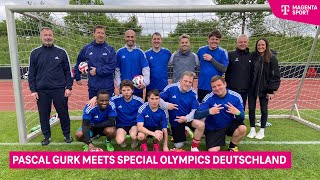 Pascal Gurk meets Special Olympics Deutschland  Berlin2023  MAGENTA SPORT [upl. by Ahsikahs]