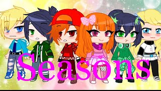 Seasons Ppgz x rbbz gacha club [upl. by Lacagnia]