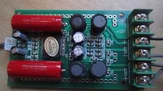 MKll Tripath TA2024 Amplifier Board 2x15watt  English subtitles [upl. by Uball]