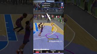 Jalen Brunson Build 6’1” PG Takeover shorts gaming nba2k24 [upl. by Kernan]