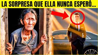 MEXICANA LE DIO ALMUERZO A UN HOMBRE SIN HOGAR 10 AÑOS DESPUÉS UN COCHE DE LUJO APARECE [upl. by Limaj555]