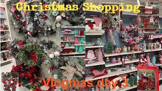 VLOGMAS DAY 3 Christmas Accessory Shopping [upl. by Clancy]