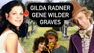 THE GRAVES OF GENE WILDER amp GILDA RADNER  Where They Died  Their Connecticut Home and Cemetery [upl. by Thurber]