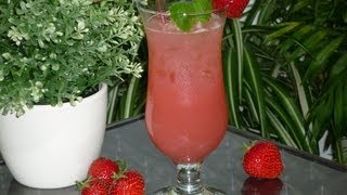 Leckere SommerLimonaden 3 ErdbeerLimonade Strawberry Lemonade [upl. by Enawd]