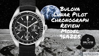 Review of Bulova Lunar Pilot ChronographThe Best Quartz Watch [upl. by Gerson]