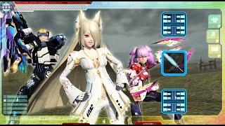 PSO2 Global  How to get a weapon CAMO  Laconium Sword [upl. by Helbonnas]