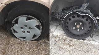 What Happens if you Drive on a Flat Tire [upl. by Twyla]