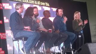 WALKER STALKER CON LONDON Ross Marquand Avi Nash Josh McDermitt amp Seth Gilliam [upl. by Munroe540]