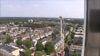 kermis Best vrijdag 3 juli 2015 vanuit het reuzenrad Diamond Wheel [upl. by Ahsiela909]