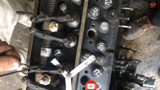 Setting The Valvelash on four cylinder Perkins Diesel Engine [upl. by Benito276]